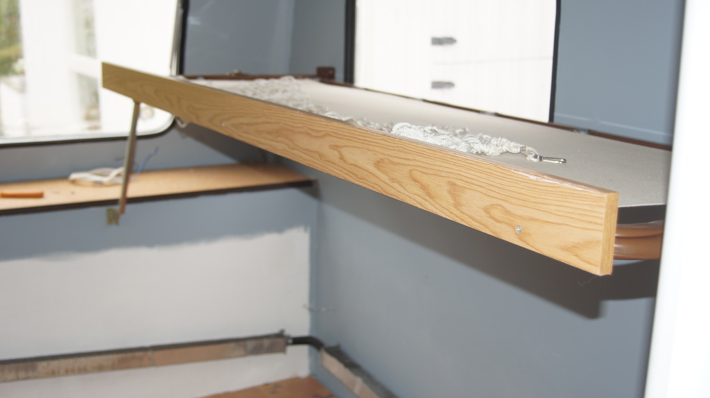 Våningssängen monterad