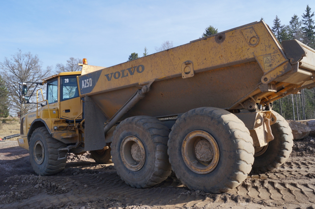 Volvo A25D Dumper