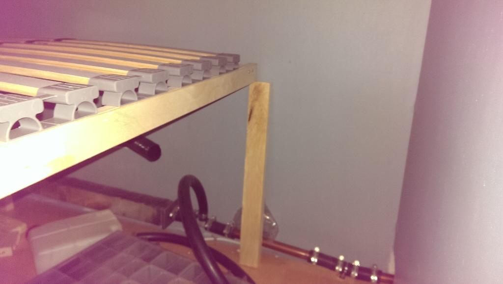 Bara de sista benen kvar att skruva fast