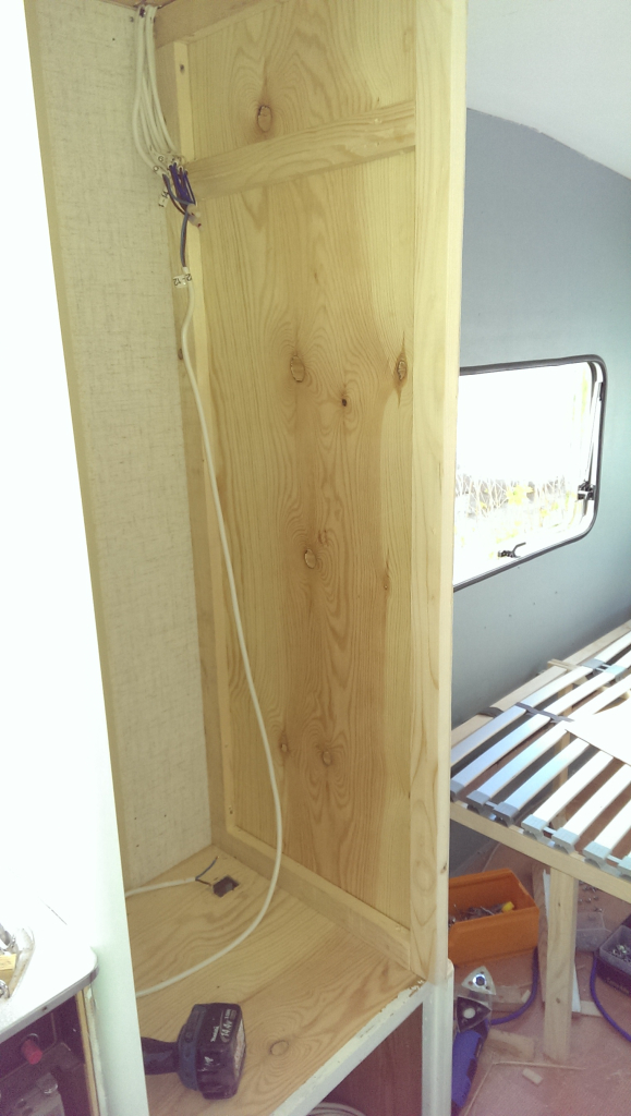 Platsen för kylskåpet