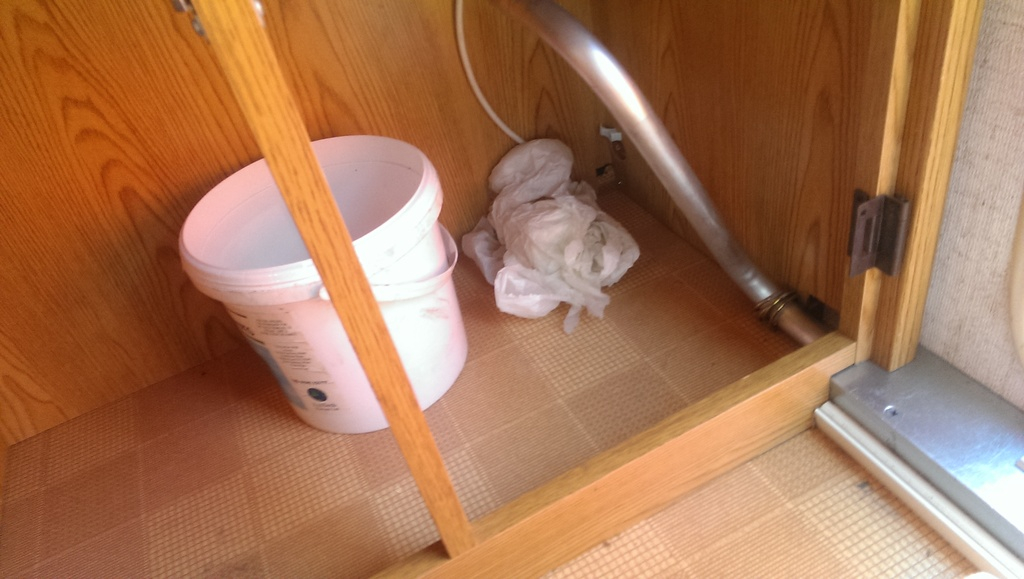 Luftningsnippeln i skåpet