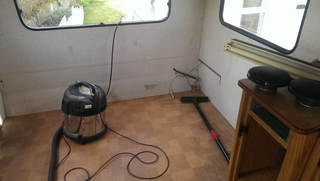 dammsugning pågår ...