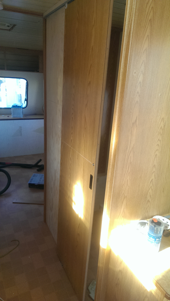 test av skjutdörren