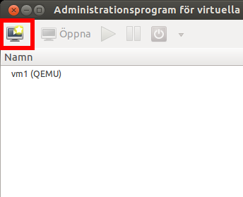 Skapa en ny gäst i virt-manager